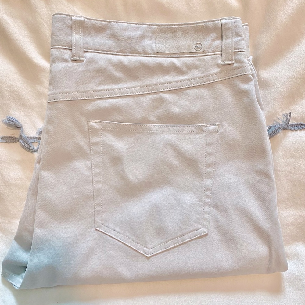 Peter Millar Five-Pocket Pant (eb66). 36x34 “British Grey”